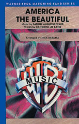 America the Beautiful Marching Band sheet music cover